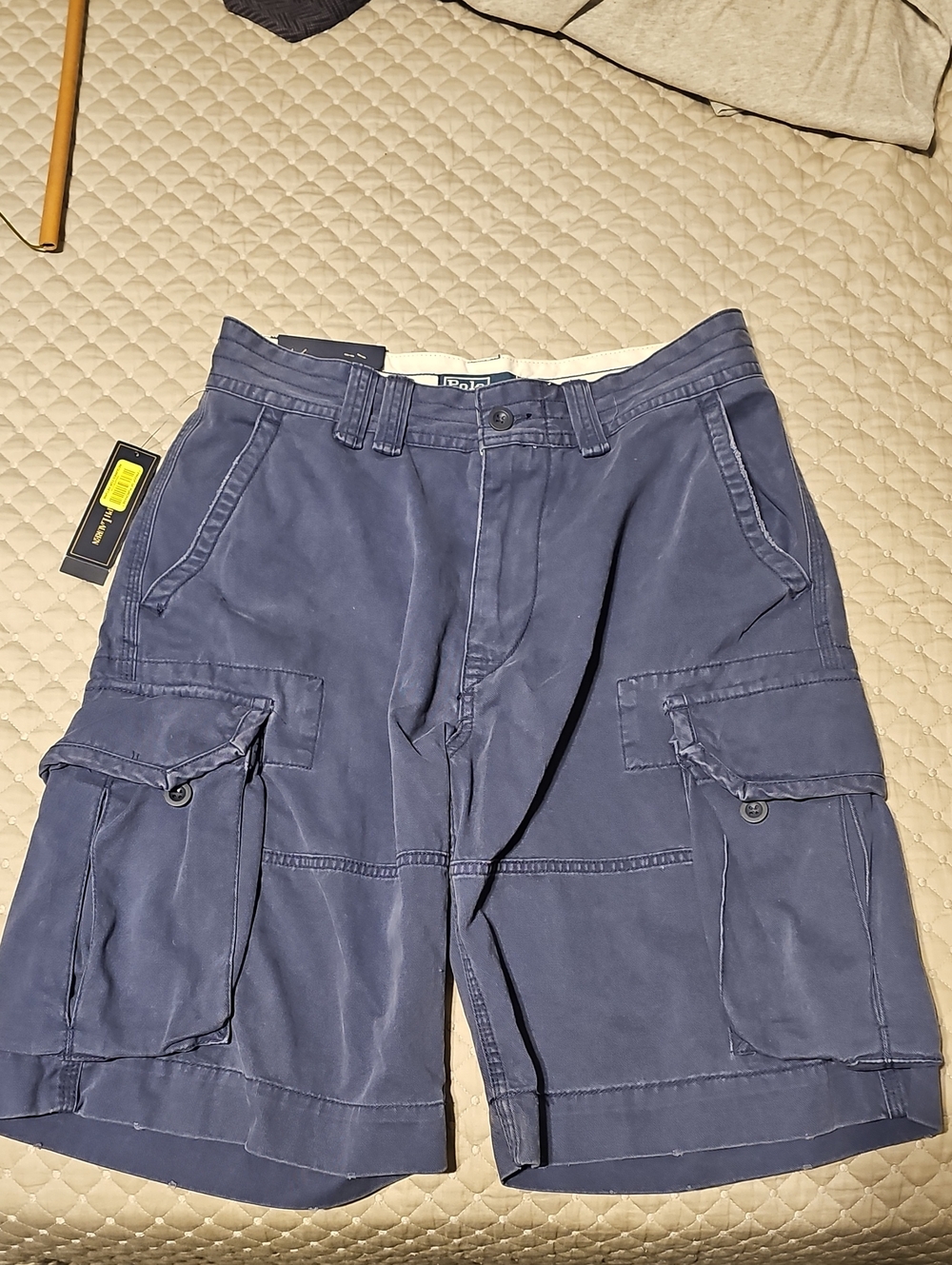 Polo by Ralph Lauren Blue Men's Cargo Shorts